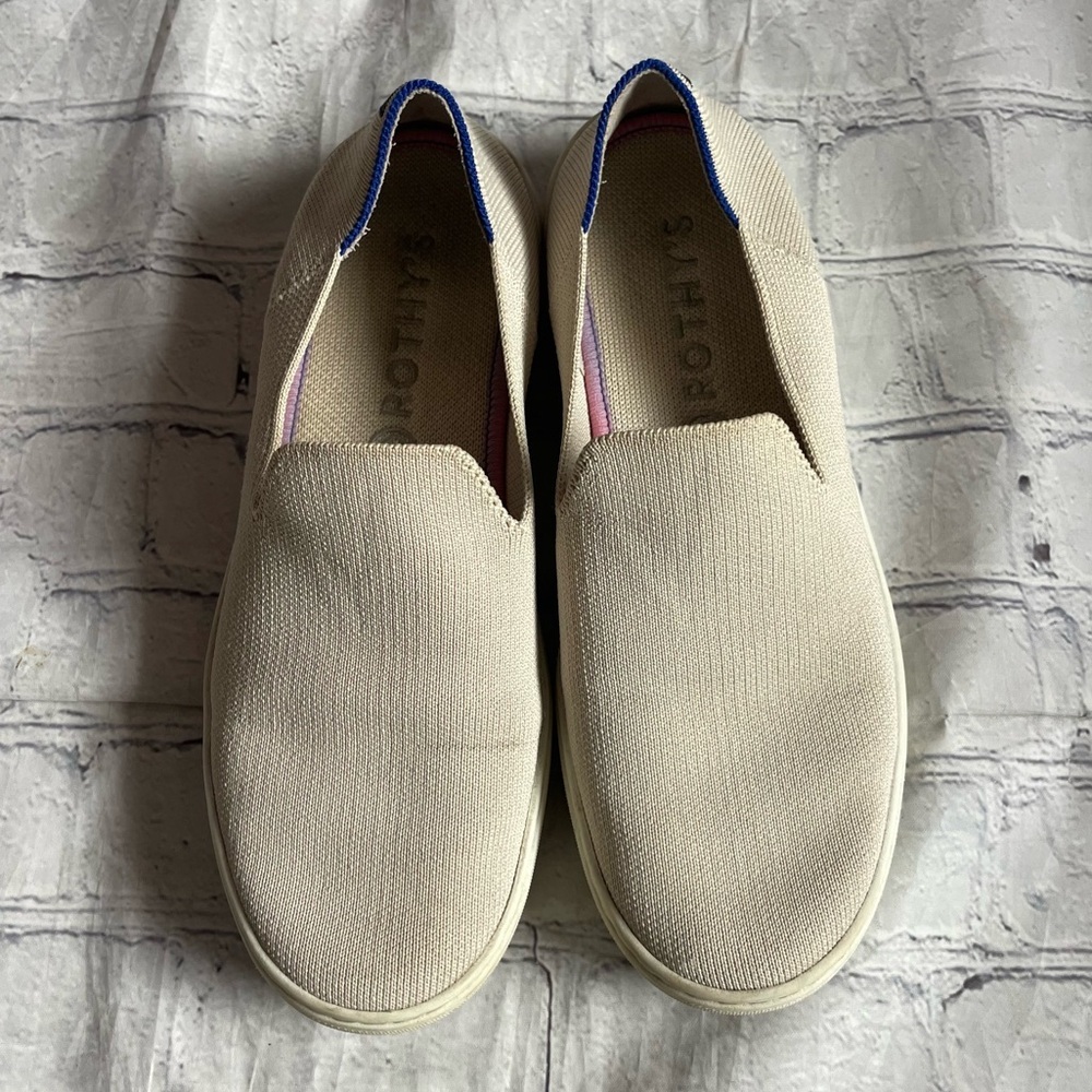 Rothy’s Sand The Orginal Slip On Sneaker - Picture 2 of 7